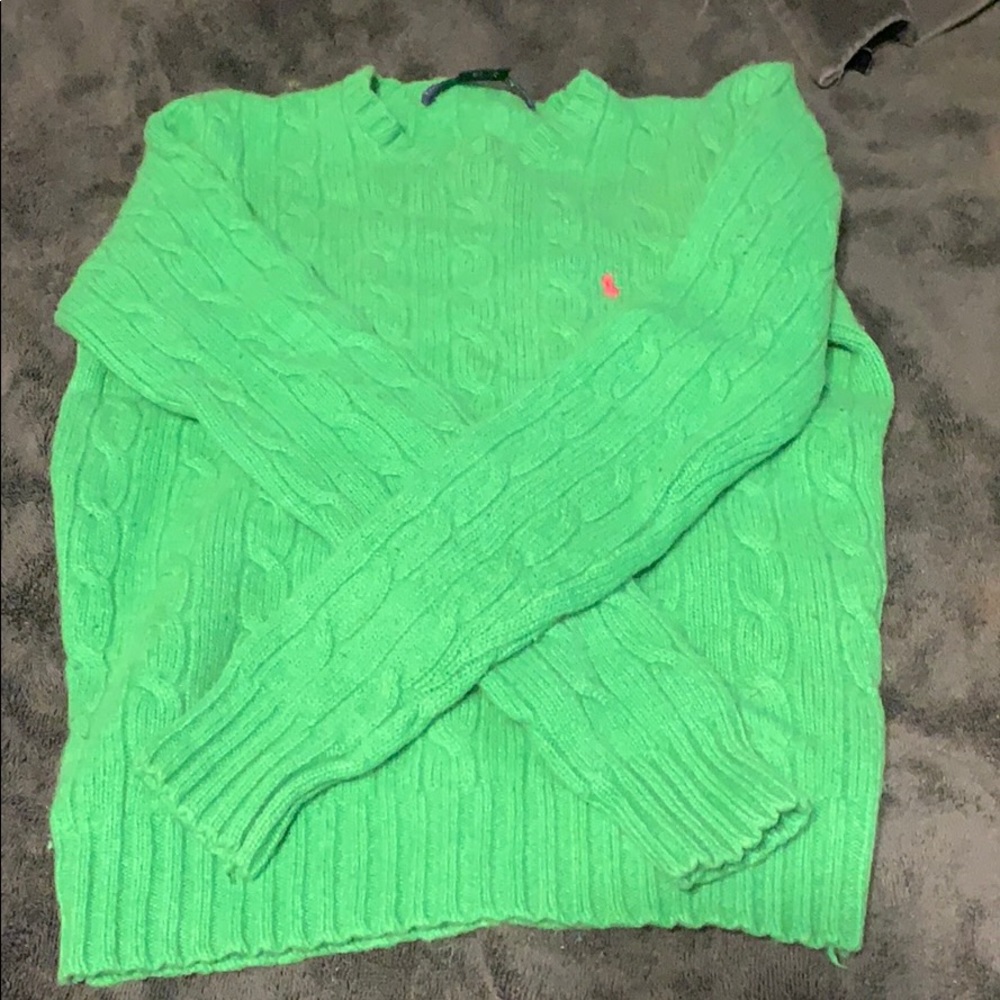 Kids polo sweater